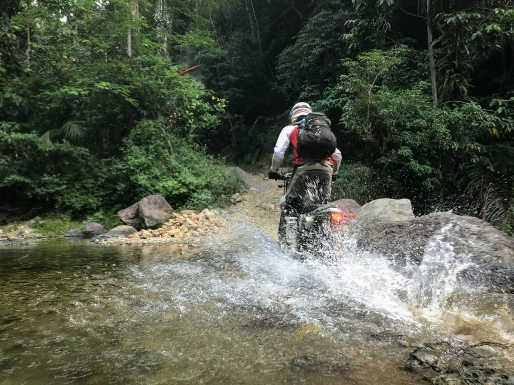 Dual-Sport River Crossing