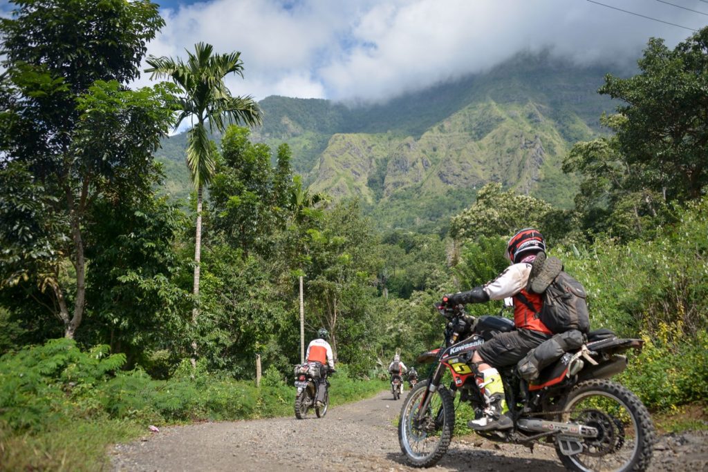 Motorcycle Exploration on a Flores Jungle Trip