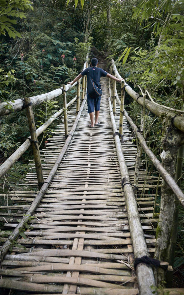 Trekking through the rainforest to Wae Rebo Village