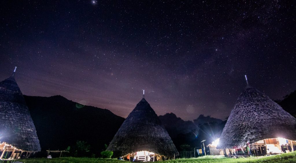 Accommodation at WaeRebo