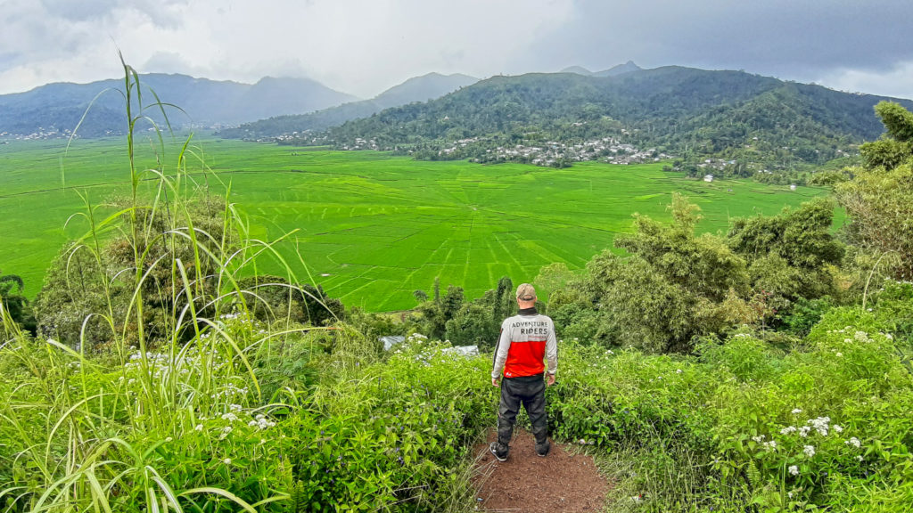 Spider web fields at Cancar just outside Ruteng on Flores Island