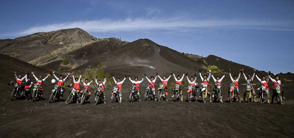 Group tours on motorcycle in Bali