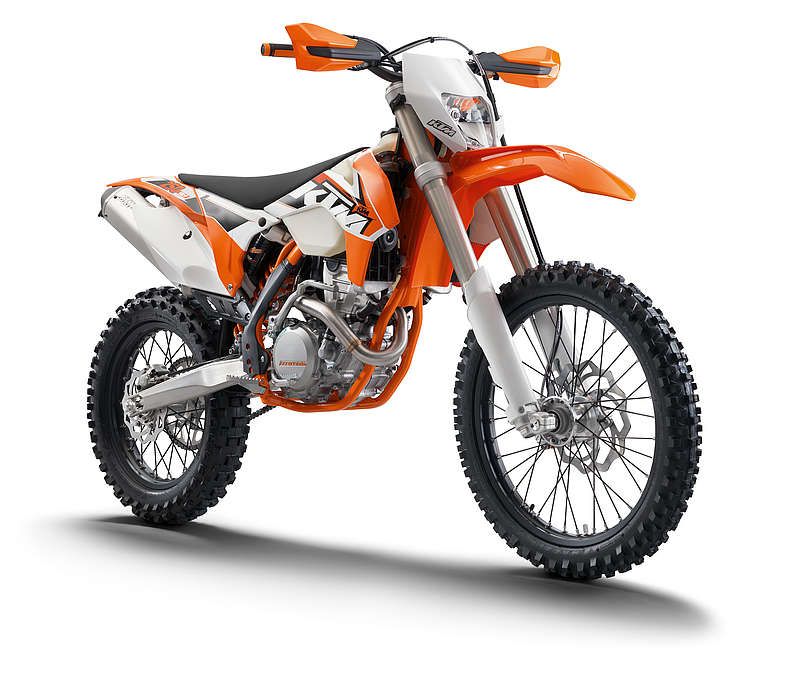 KTM enduro motorcycle
